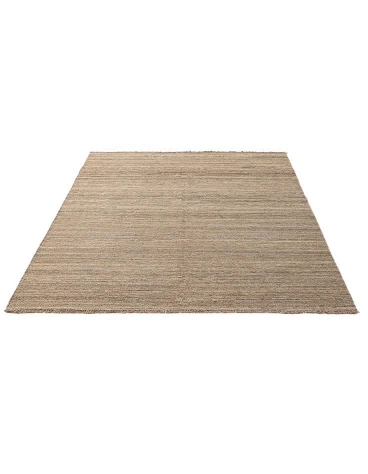 Detail image of 5' 2 x 6' 7 Hand Woven Kilim Modern Wool Rug