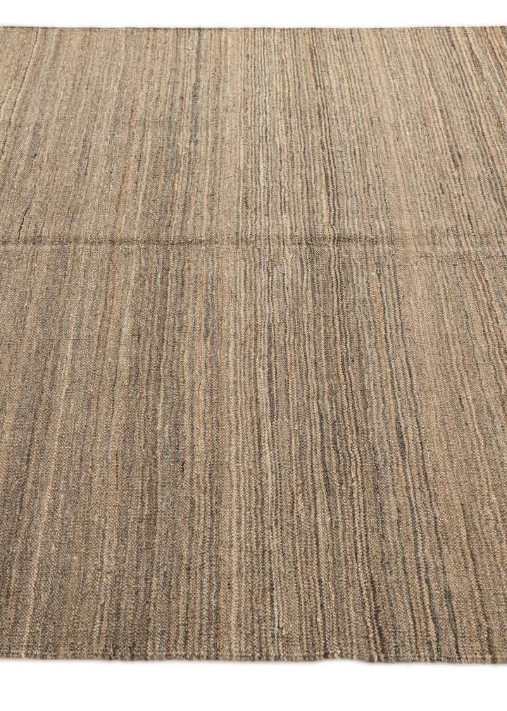 5' 2 x 6' 7 Hand Woven Kilim Modern Wool Rug