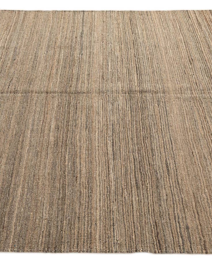 Detail image of 5' 2 x 6' 7 Hand Woven Kilim Modern Wool Rug