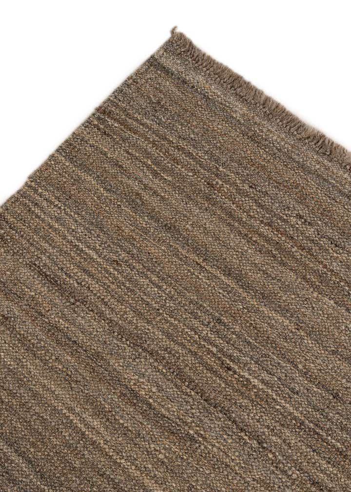 5' 2 x 6' 7 Hand Woven Kilim Modern Wool Rug