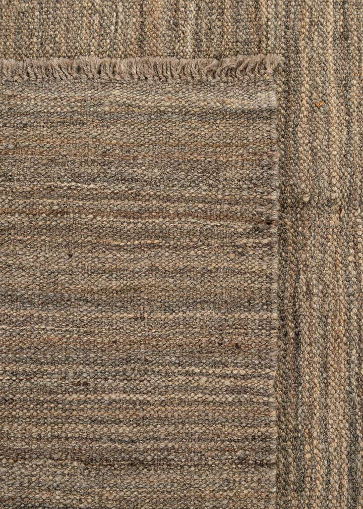 5' 2 x 6' 7 Hand Woven Kilim Modern Wool Rug