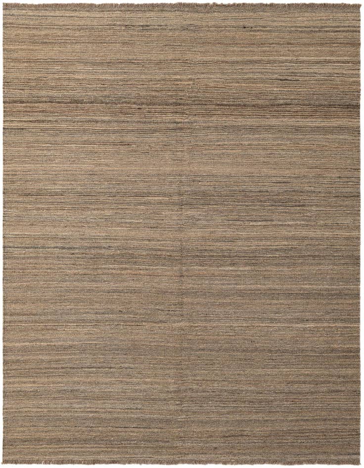 Detail image of 5' 2 x 6' 7 Hand Woven Kilim Modern Wool Rug
