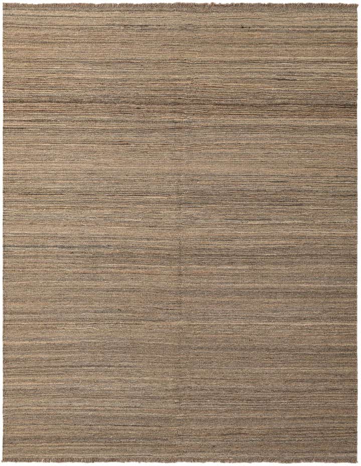 5' 2 x 6' 7 Hand Woven Kilim Modern Wool Rug