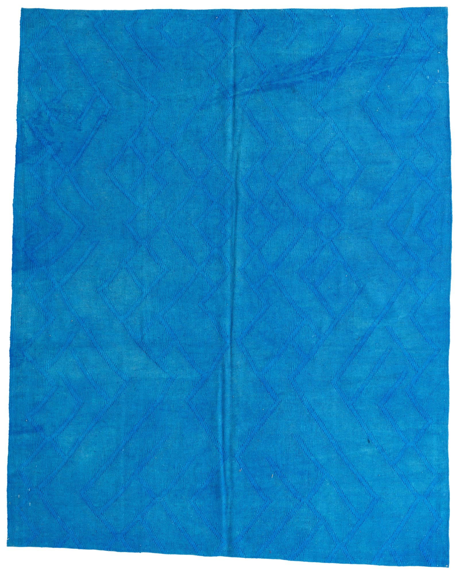 6' 1 x 7' 7 Hand Woven Kilim Modern Wool Rug