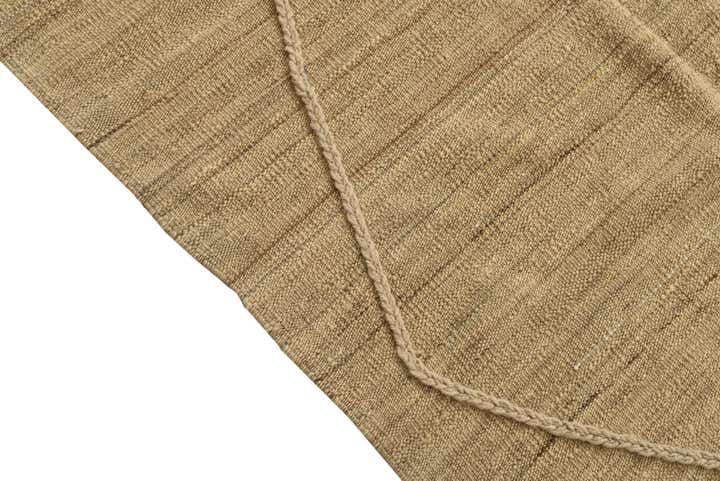 6' 10 x 10' 8 Hand Woven Kilim Modern Wool Rug