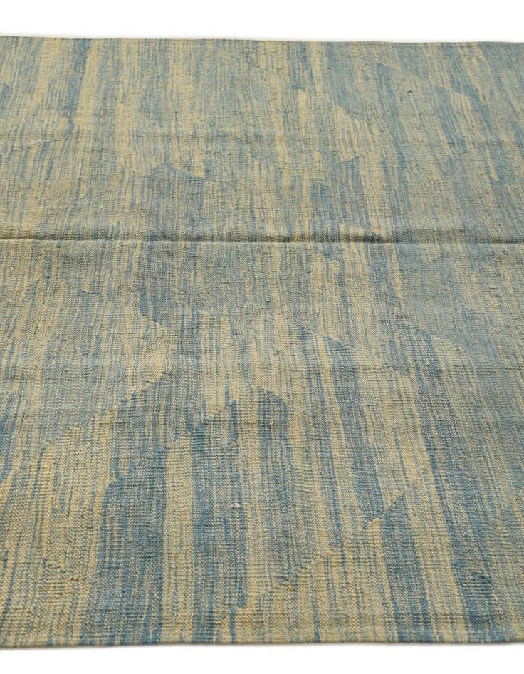 Detail image of 4' 10 x 6' 7  Hand Woven Kilim Modern Wool Rug