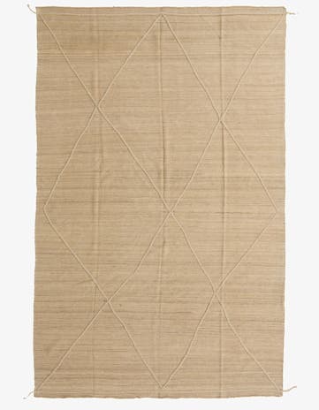 6' 10 x 10' 8 Hand Woven Kilim Modern Wool Rug
