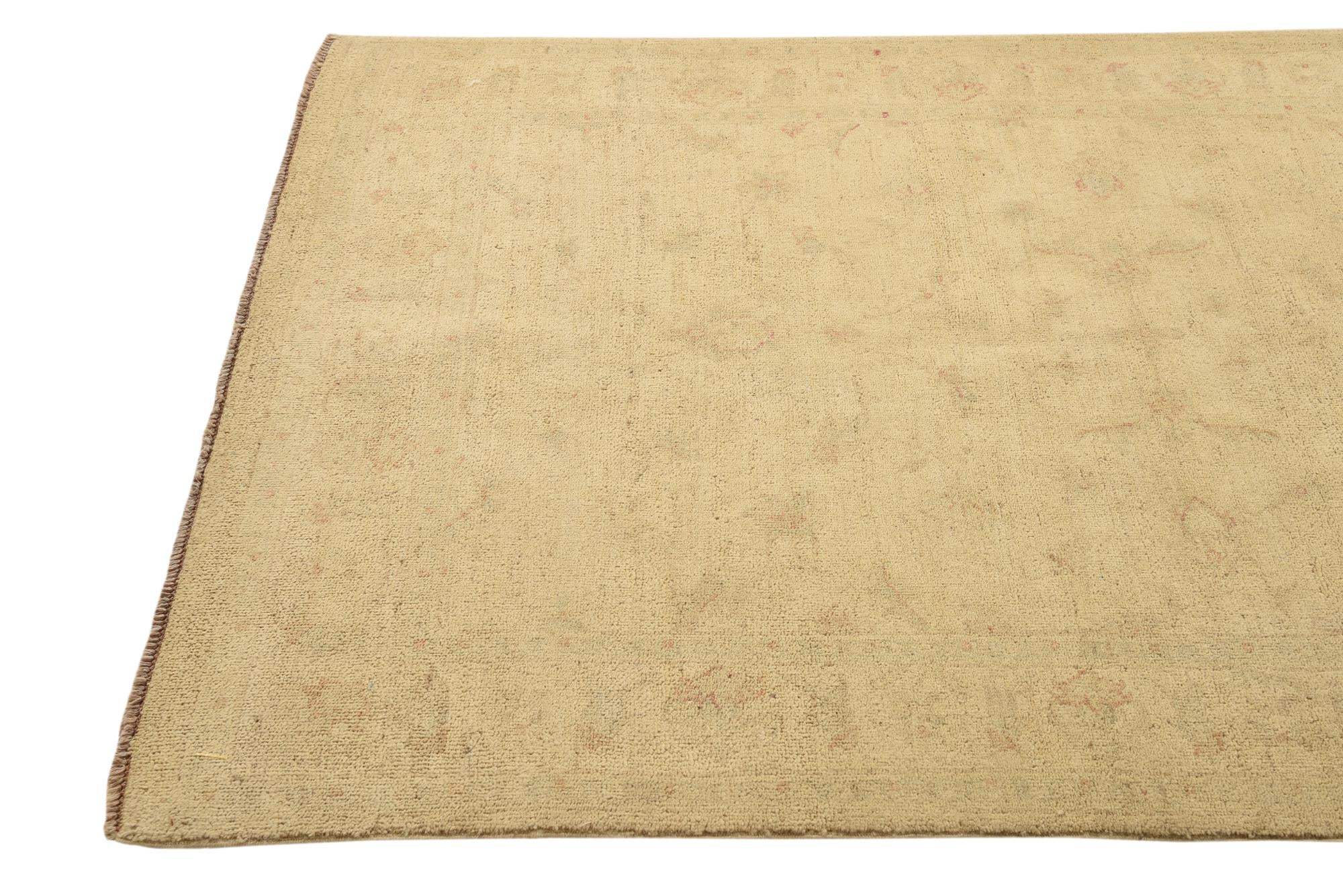 4' x 6' 6 Hand Knotted Modern Ziegler Rug