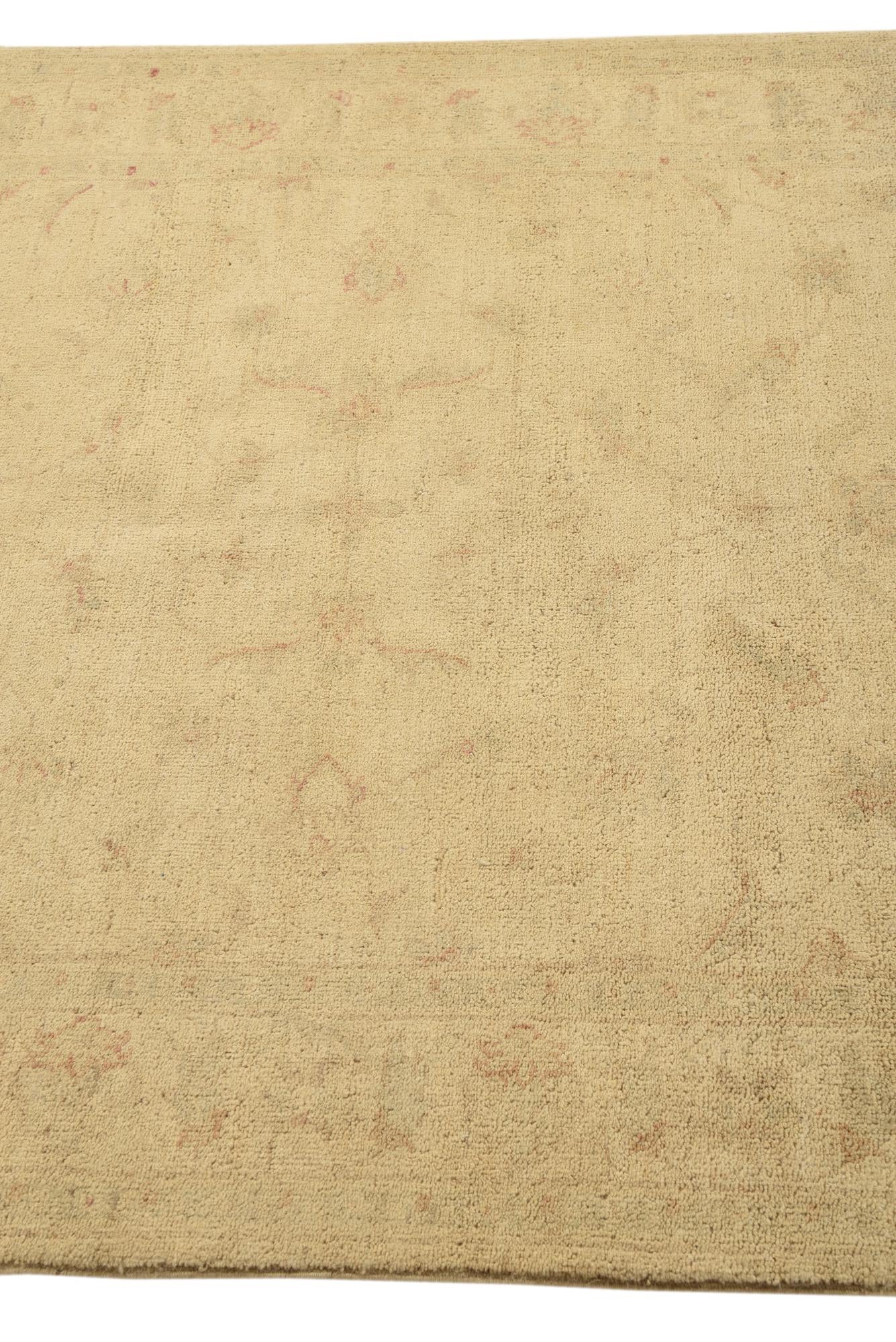 4' x 6' 6 Hand Knotted Modern Ziegler Rug