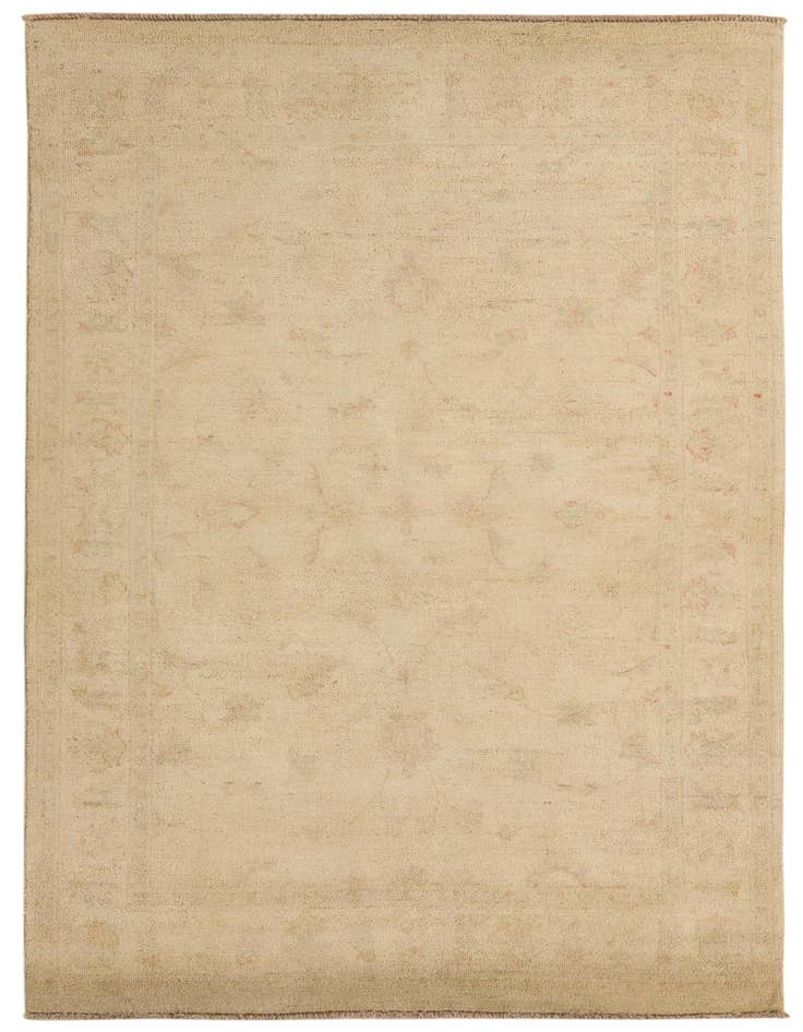 Detail image of 4' x 6' 6 Hand Knotted Modern Ziegler Rug