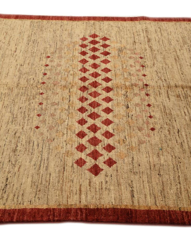 Detail image of 4' 11 x 6' 10  Hand Knotted Modern Ziegler Rug