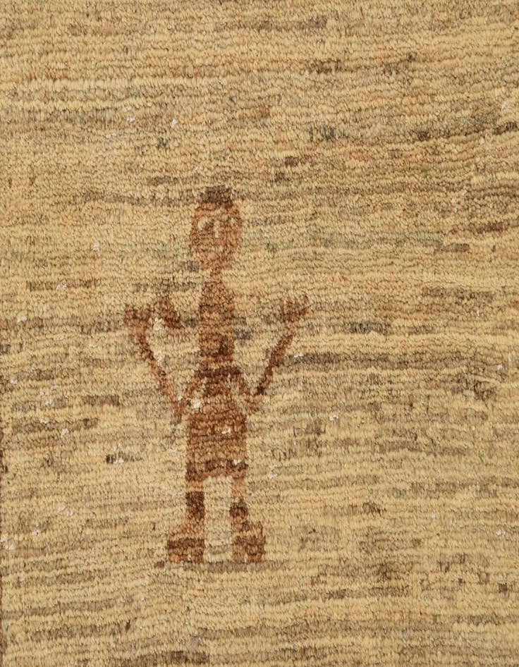 Detail image of 5' 8 x 7' 10 Hand Knotted Modern Ziegler Rug