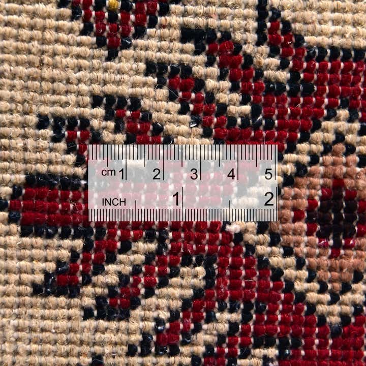 1' 6 x 2' Hand Knotted Modern Ziegler Rug