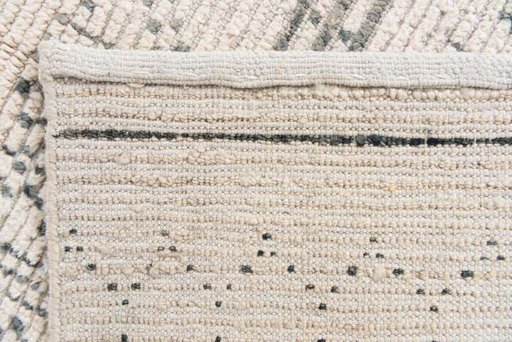 6' 2 x 9' 7 Hand Knotted Moroccan Wool Rug