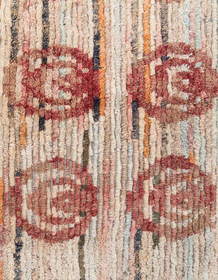 Detail image of 4' 7 x 6' 8  Hand Knotted Moroccan Wool Rug