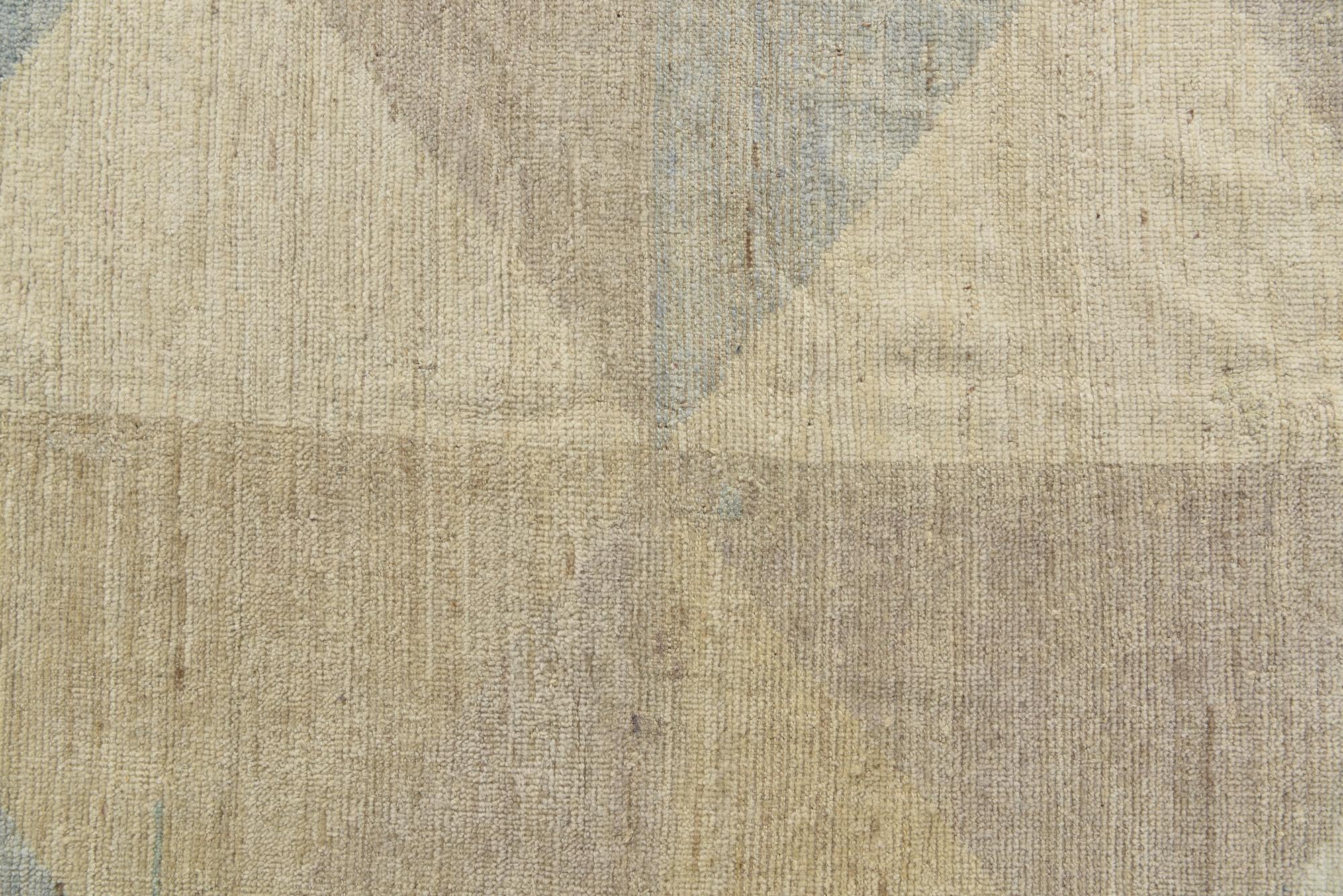 7' 5 x 9' 8 Hand Knotted Moroccan Wool Rug