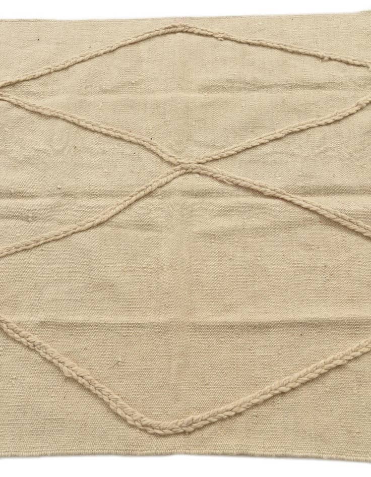 Detail image of 3' 4 x 5' 2  Hand Knotted Moroccan Wool Rug