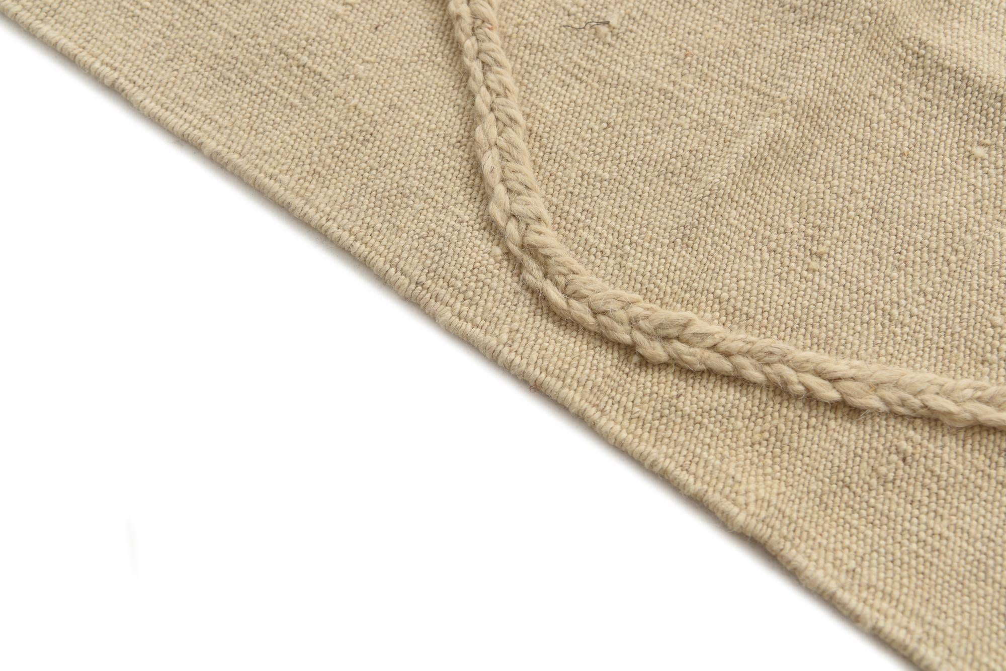 3' 4 x 5' 2 Hand Knotted Moroccan Wool Rug