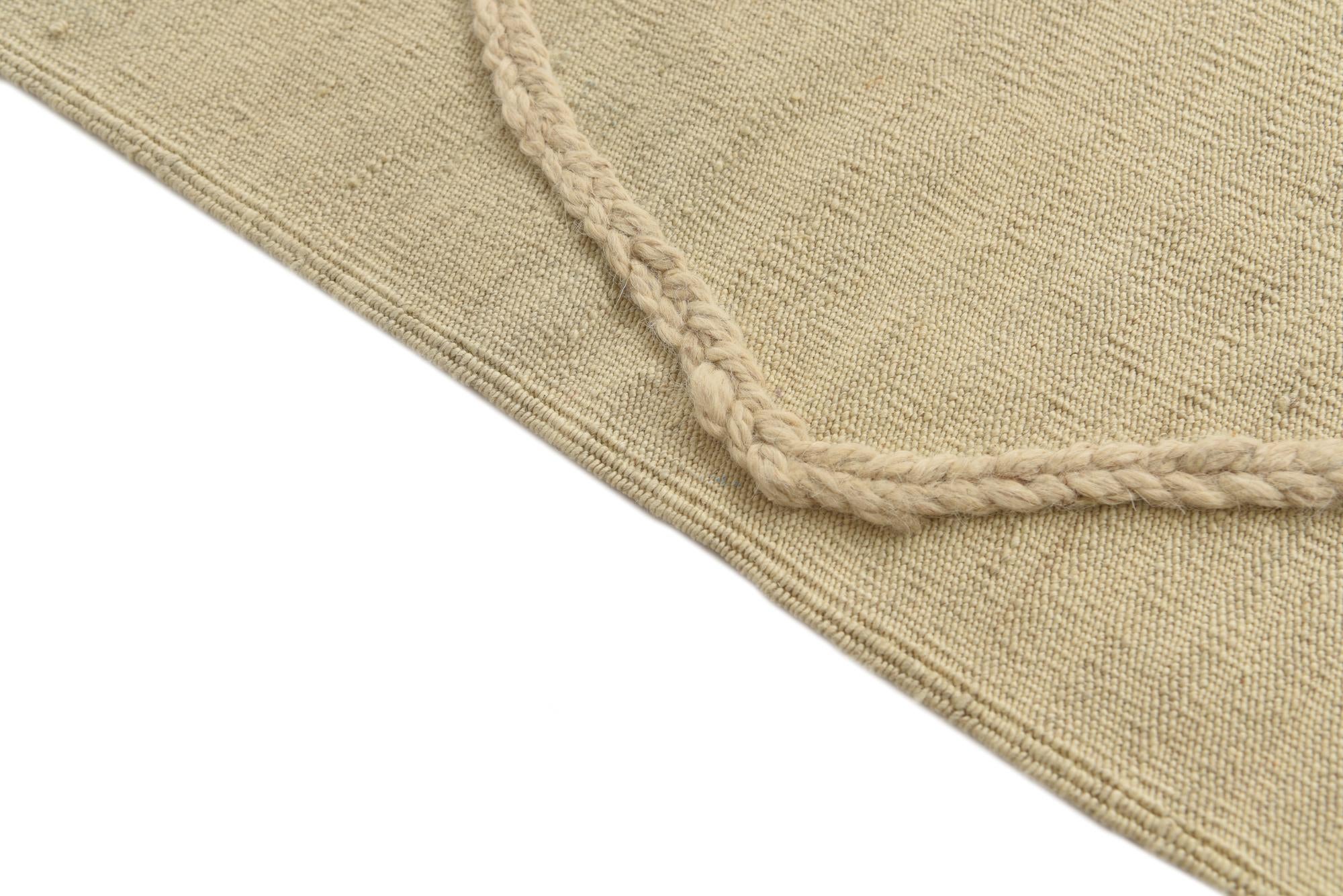 3' 6 x 5' 1 Hand Knotted Moroccan Wool Rug