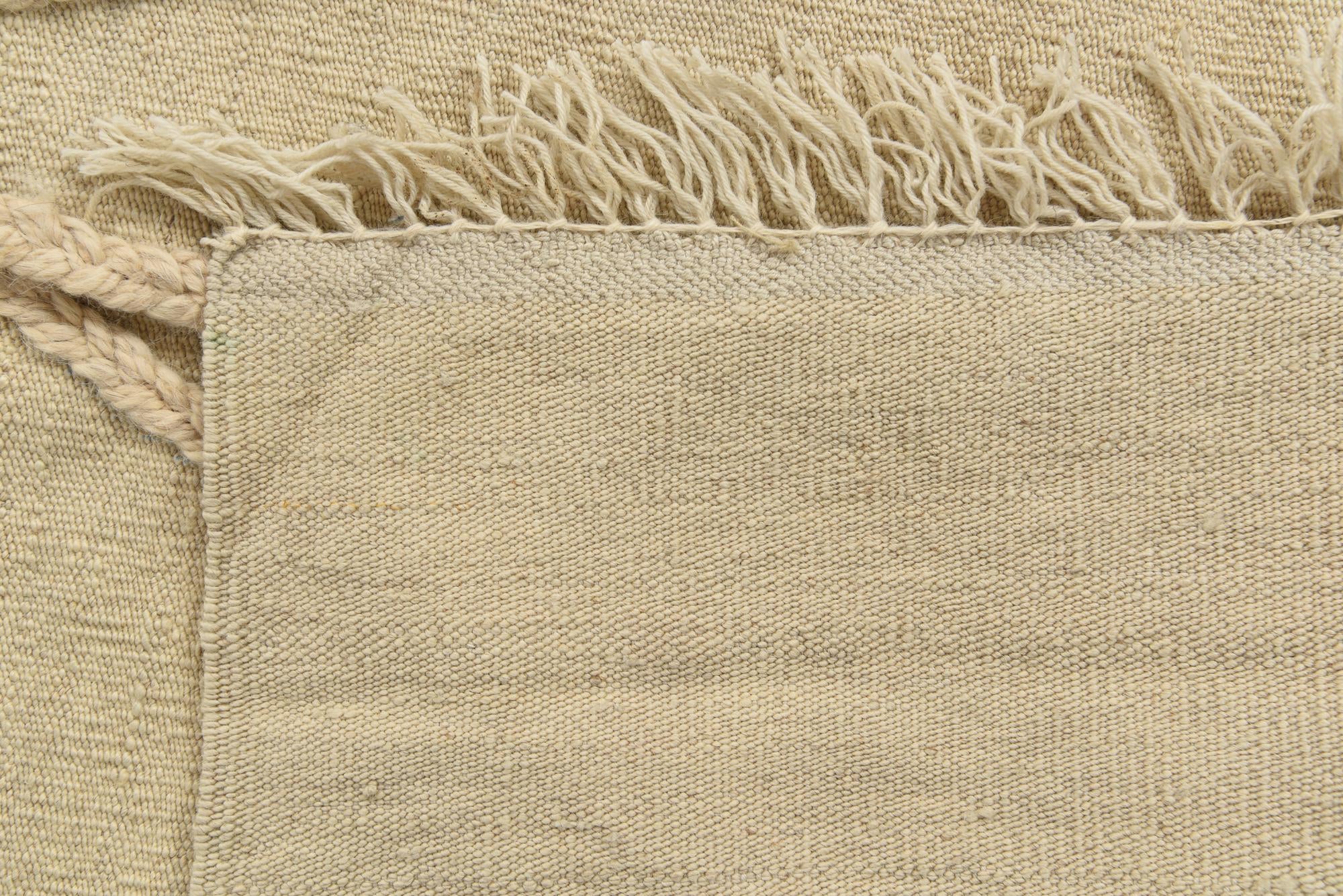 3' 6 x 5' 1 Hand Knotted Moroccan Wool Rug