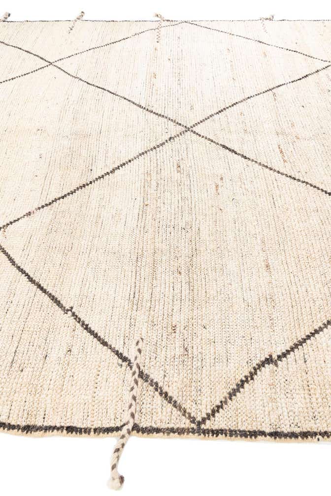 8' 1 x 9' 10 Hand Knotted Moroccan Wool Rug