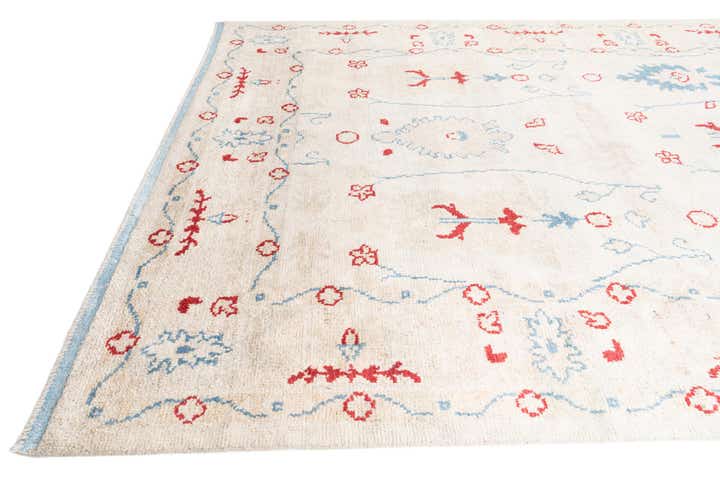 8' 6 x 12' Hand Knotted Moroccan Wool Rug