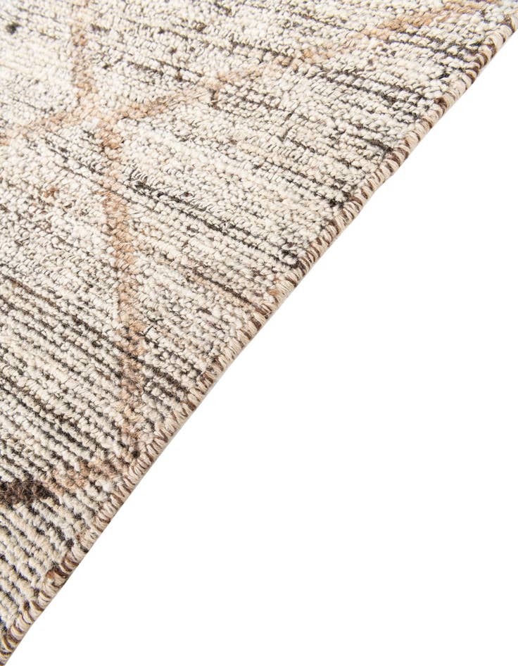 Detail image of 4' 4 x 6'  Hand Knotted Moroccan Wool Rug