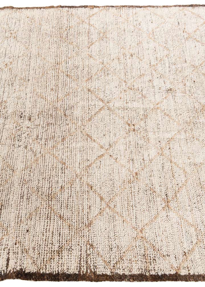 4' 6 x 6' 1 Hand Knotted Moroccan Wool Rug