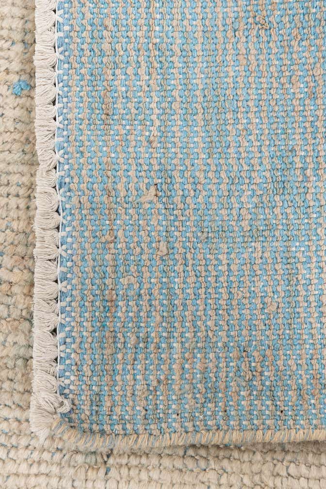 4' x 6' Hand Knotted Moroccan Wool Rug