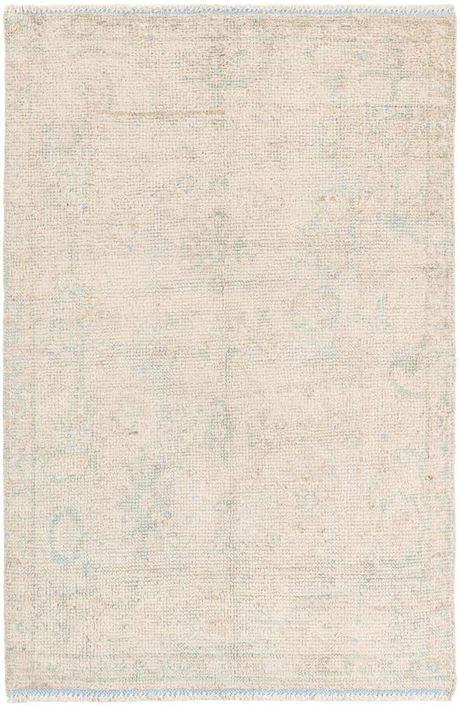 4' x 6' Hand Knotted Moroccan Wool Rug