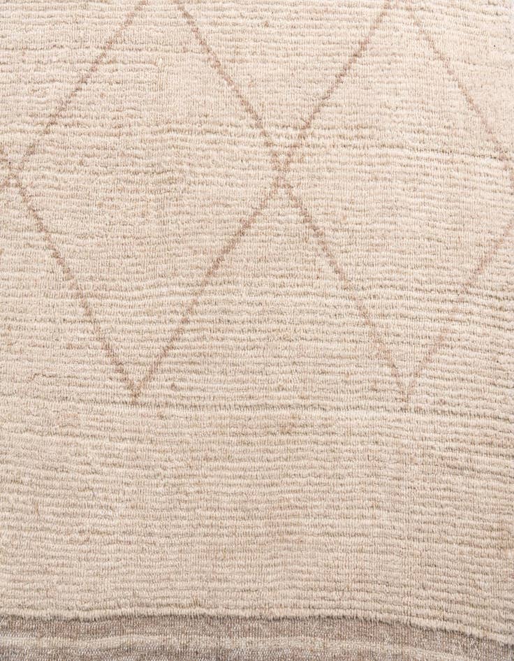 Detail image of 10' 2 x 14' 3  Hand Knotted Moroccan Wool Rug