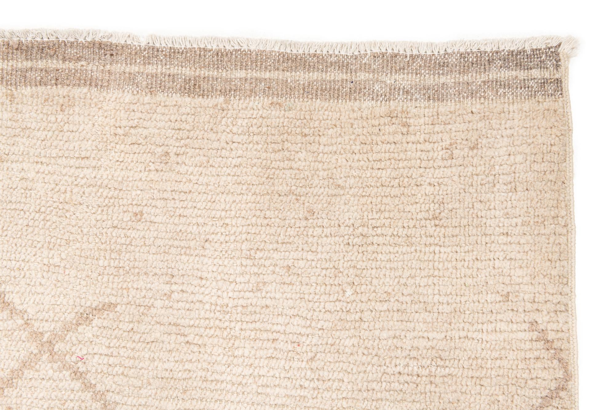 10' 2 x 14' 3 Hand Knotted Moroccan Wool Rug