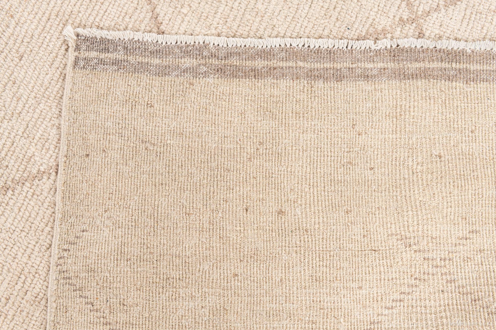 10' 2 x 14' 3 Hand Knotted Moroccan Wool Rug