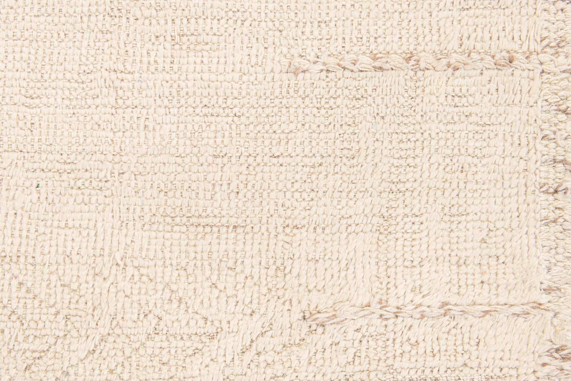 8' 4 x 10' 4 Hand Knotted Moroccan Wool Rug