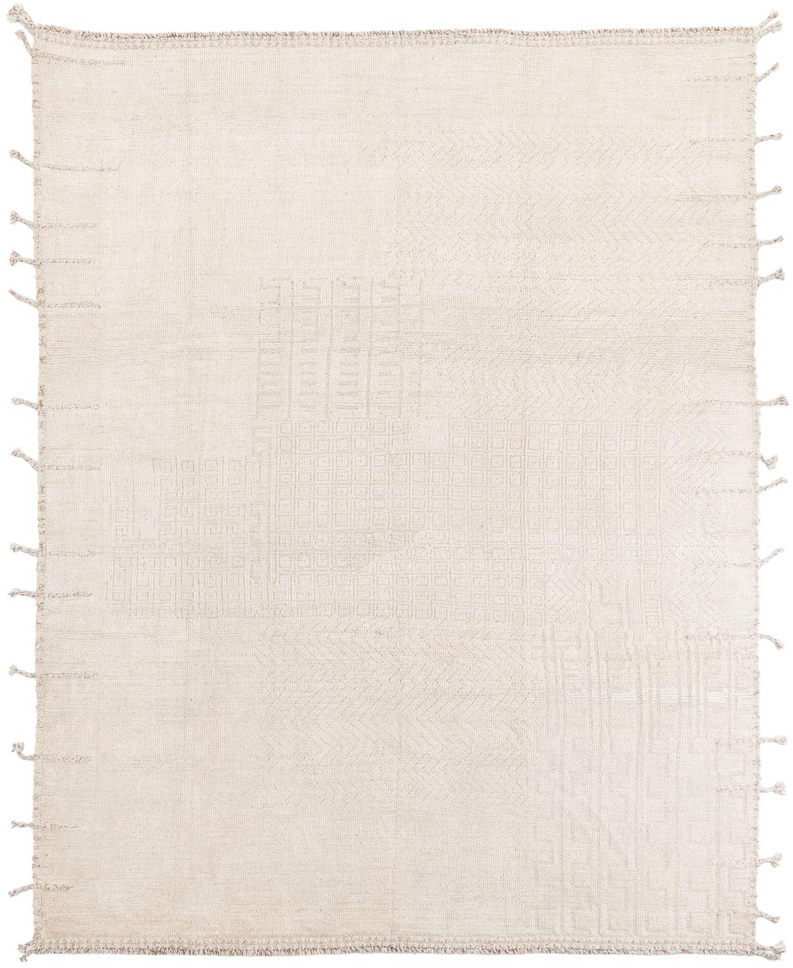 8' 4 x 10' 4 Hand Knotted Moroccan Wool Rug