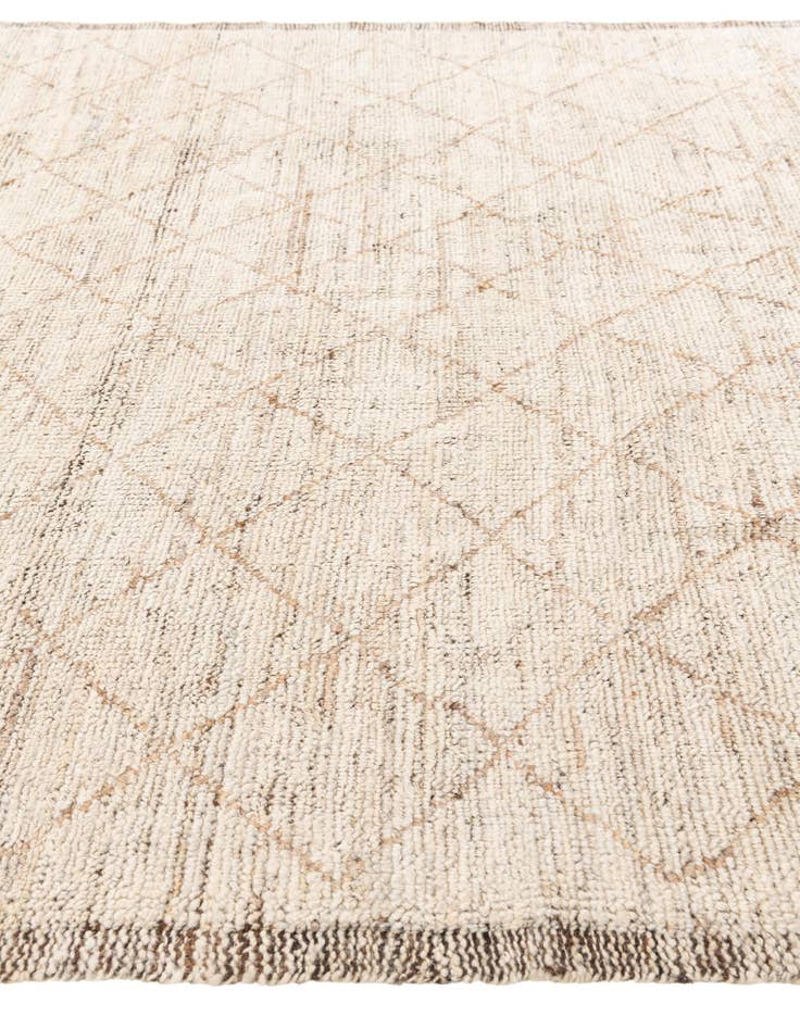 Detail image of 5' 4 x 7' 1  Hand Knotted Moroccan Wool Rug