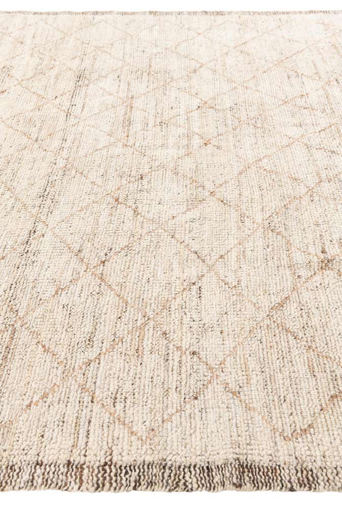 5' 4 x 7' 1 Hand Knotted Moroccan Wool Rug