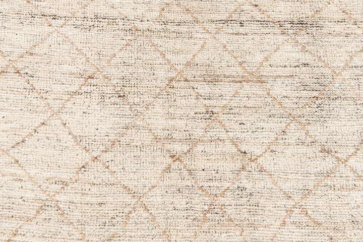 5' 4 x 7' 1 Hand Knotted Moroccan Wool Rug