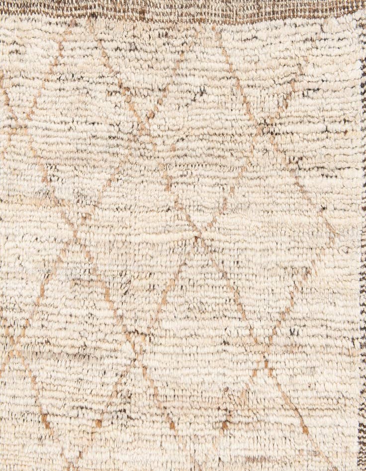 Detail image of 5' 4 x 7' 1  Hand Knotted Moroccan Wool Rug