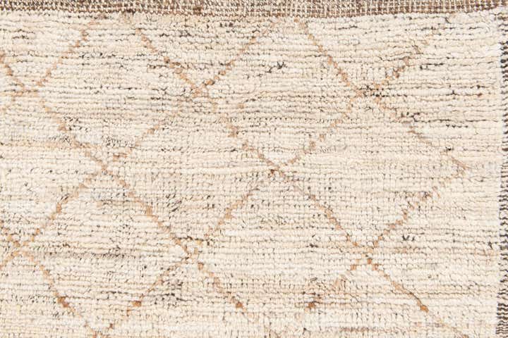 5' 4 x 7' 1 Hand Knotted Moroccan Wool Rug