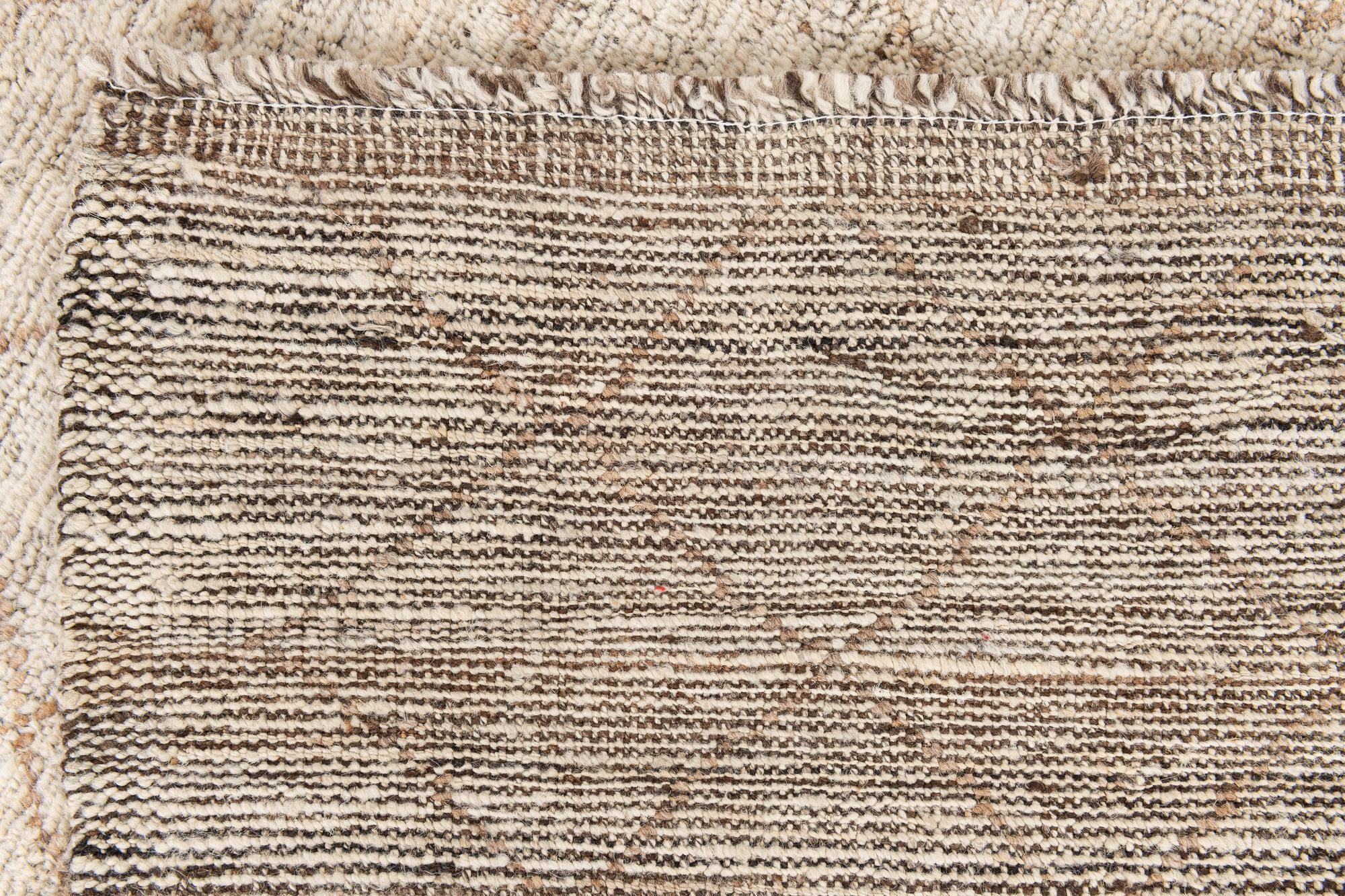 5' 4 x 7' 1 Hand Knotted Moroccan Wool Rug