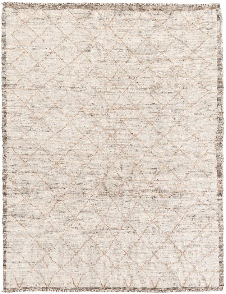 Detail image of 5' 4 x 7' 1 Hand Knotted Moroccan Wool Rug