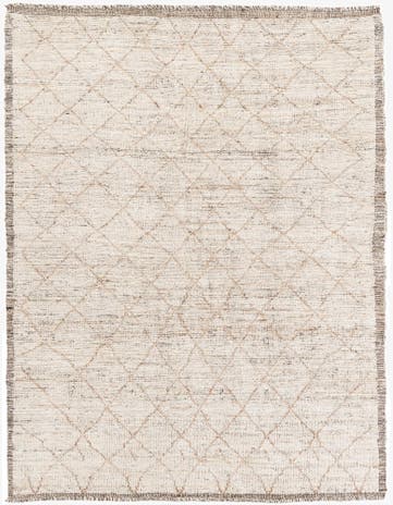 5' 4 x 7' 1 Hand Knotted Moroccan Wool Rug