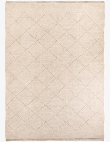 10' 2 x 14' 3 Hand Knotted Moroccan Wool Rug