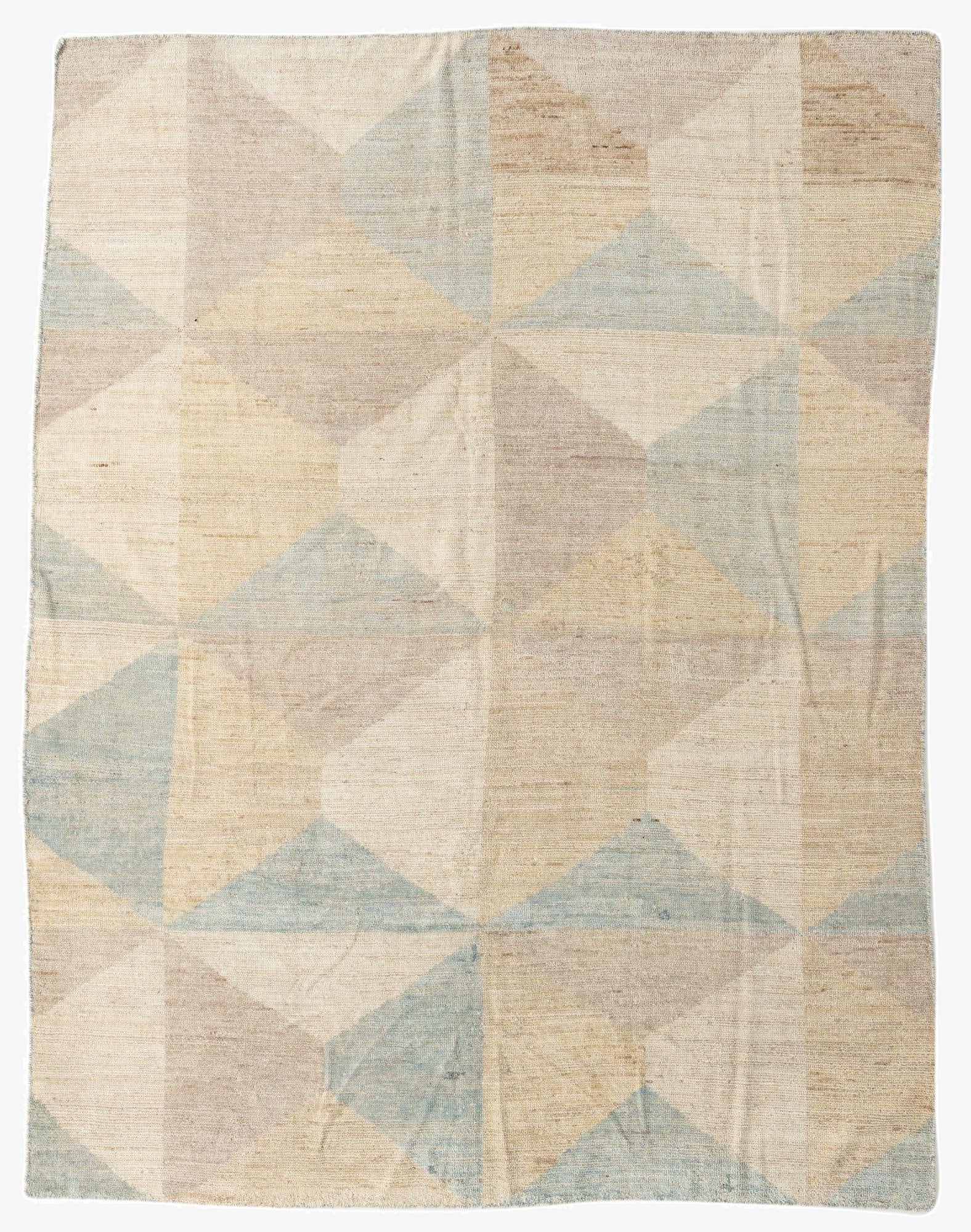 Primary image 7' 5 x 9' 8  Hand Knotted Moroccan Wool Rug