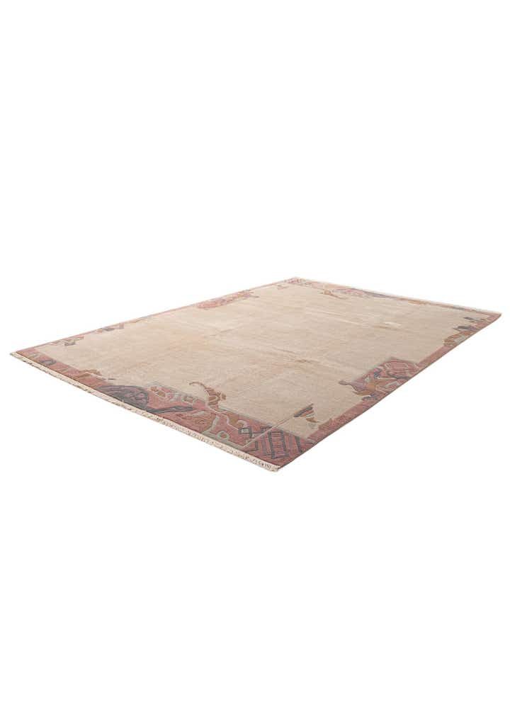 8' 5 x 11' 9 Hand Knotted Nepal Wool Rug