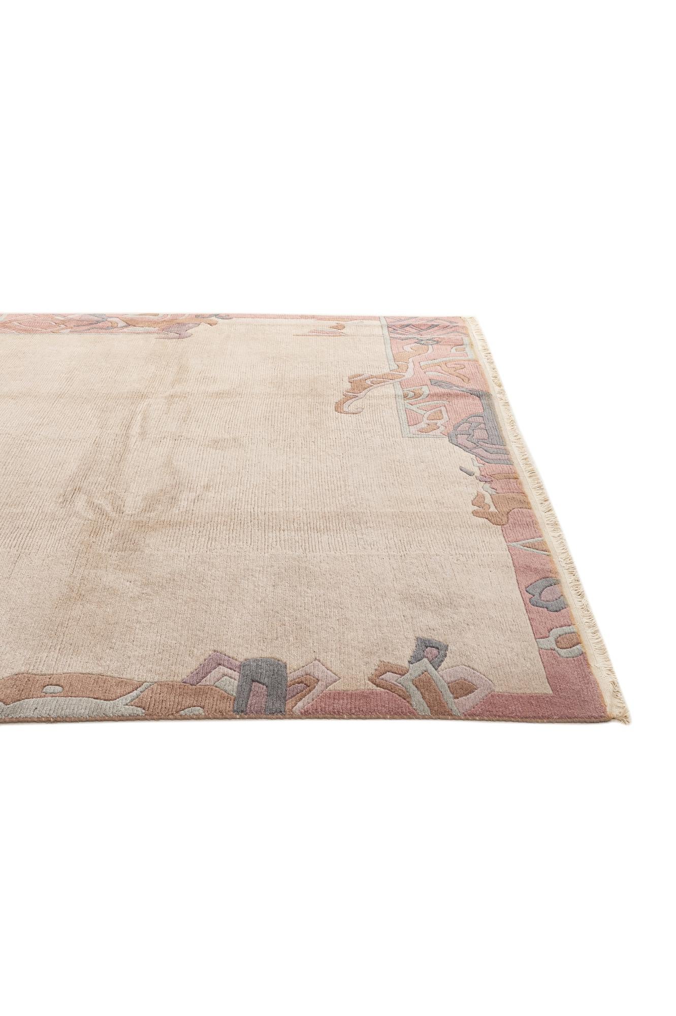 8' 5 x 11' 9 Hand Knotted Nepal Wool Rug