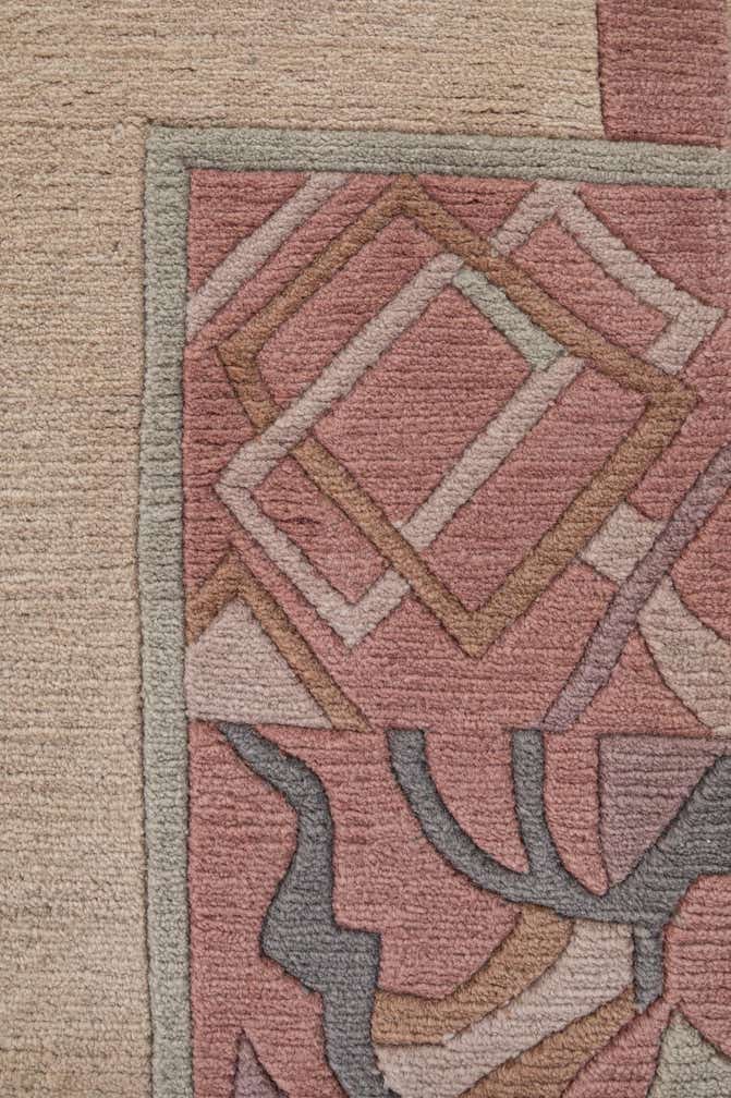 8' 5 x 11' 9 Hand Knotted Nepal Wool Rug