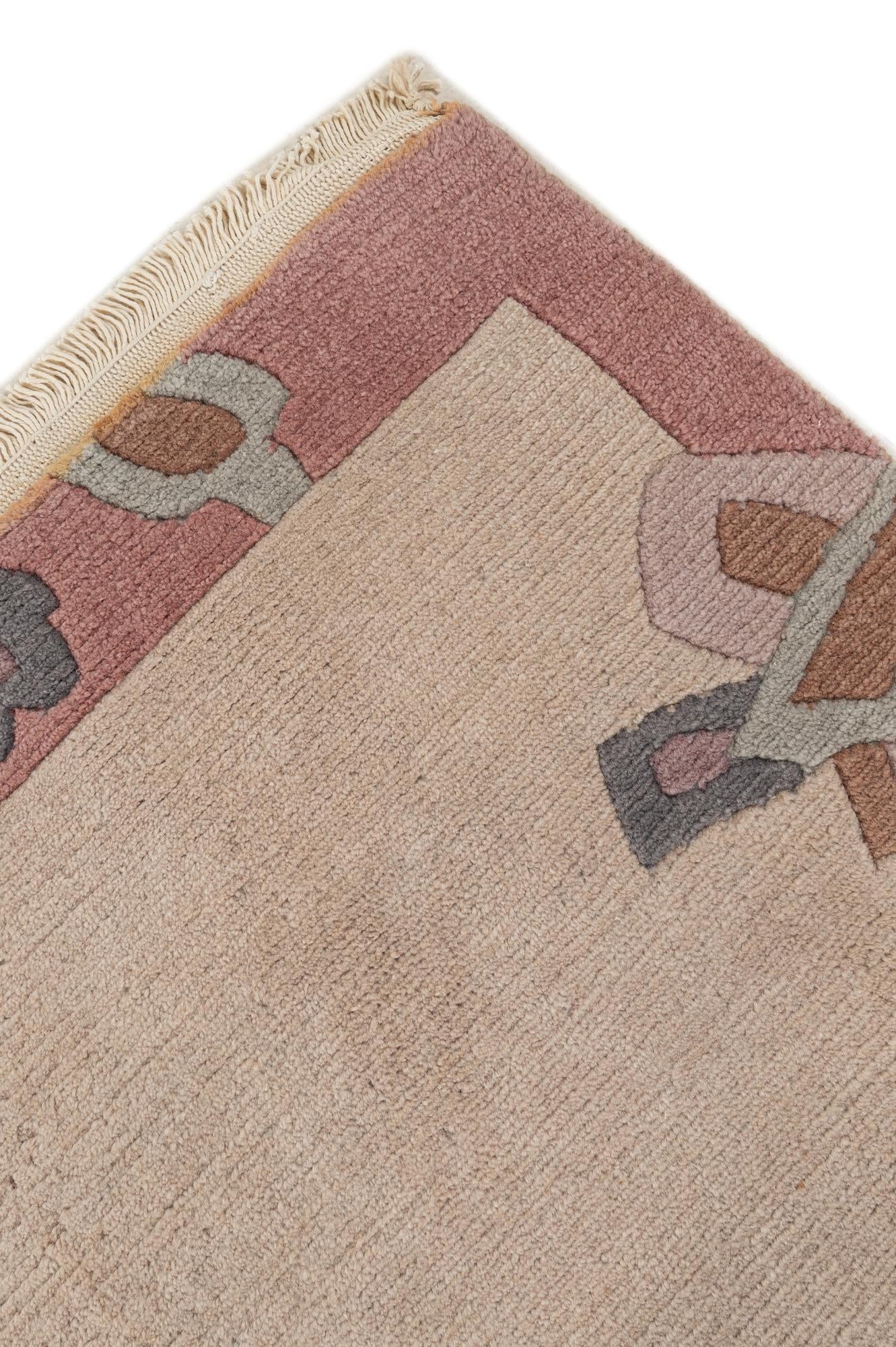 8' 5 x 11' 9 Hand Knotted Nepal Wool Rug