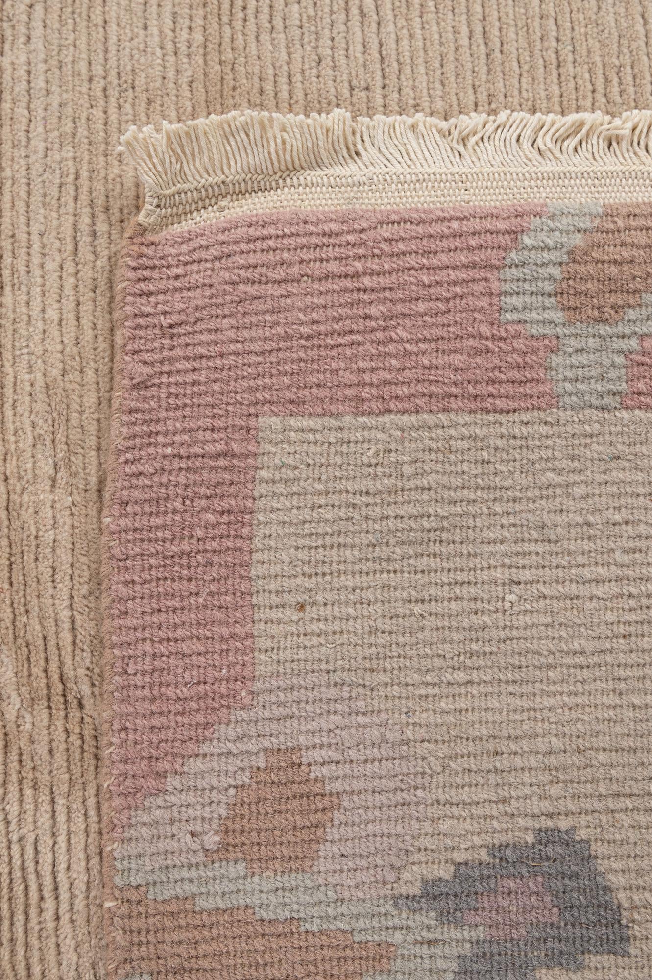 8' 5 x 11' 9 Hand Knotted Nepal Wool Rug